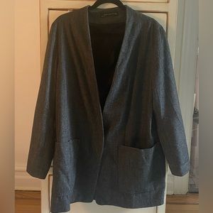 ZARA herringbone lightweight blazer